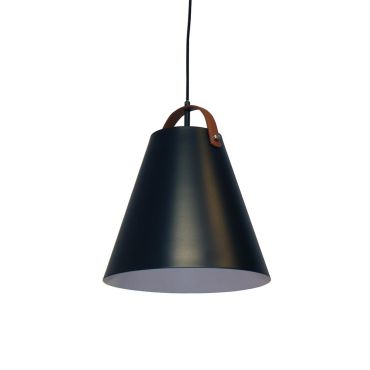 Artdelight Burano - lampe suspendue - Ø 47 x 150 cm - noir