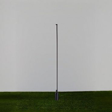 Nova Luce Dessay - lampe de jardin - Ø 1,6 x 98 cm - 11W LED inclus - IP65 - noir sablé