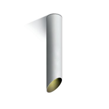 MODÈLE D’EXPOSITION - ONE Light Cylindres décoratifs coupés - spot en saillie 1L - Ø 6 x 30 cm - blanc et noir
