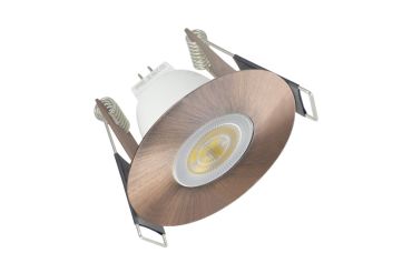 Integral LED mini - spot encastré - Ø 64 mm - Ø 45 mm encastré - IP65 - cuivre