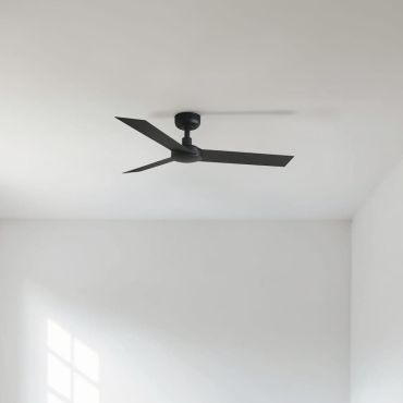 Faro Cruiser S - ventilateur de plafond - Ø 106 cm - noir mat