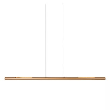 Lucide Griffith - lampe suspendue avec variateur tactile - 140 x 8 x 205,1 cm - 32W LED dimmable inclus - bronze