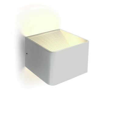 ONE Light Backlight Wall Range - applique murale - 10 x 10 x 8 cm - 6W LED inclus - blanc