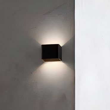 Nova Luce Epic - applique murale - 9,8 x 10 x 9 cm - LED 6W inclus - noir