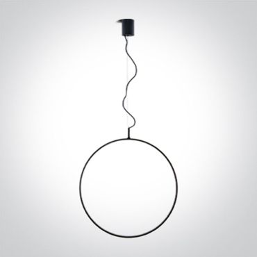 ONE Light Décorative - lampe suspendue - Ø 60 x 150 cm - 30W dimmable LED inclus - noir