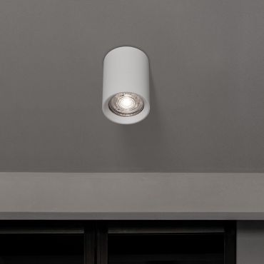 Nova Luce Loyd - spot en saillie - Ø 6 x 8 cm - blanc