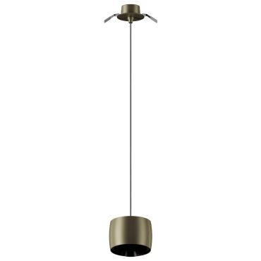 VK Lighting Aura - lampe suspendue encastrée - Ø 10,2 x 310,1 cm - 10W dimmable LED inclus - marron