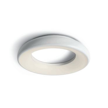 ONE Light Indoor LED - plafonnier - Ø 30 x 4,7 cm - 25W LED inclus - IP40 - blanc