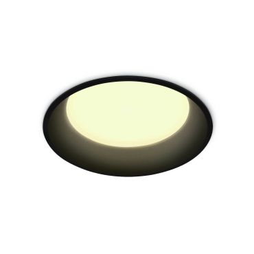 ONE Light SMD Dark Light Range - spot à encastrer - Ø 175 mm, Ø 165 mm encastré - 22W LED inclus - noir - couleur de lumière blanche
