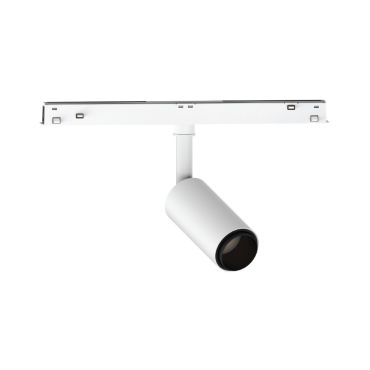 VK Lighting Eiva - système de rail magnétique - spot sur rail avec zoom - Ø 3,6 x 8,5 cm - 7W LED inclus - Dimmable DALI - blanc