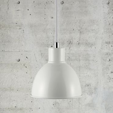 Nordlux Pop - lampe suspendue - Ø 21,5 x 220 cm - blanc