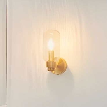 Nordlux Tutan - applique murale - 9 x 23 x 15 cm - IP44 - or