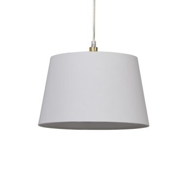 Abat-jour conique Clyde Searchlight - Ø 30 x 19 cm - blanc