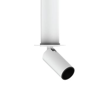 VK Lighting Coko - Spot encastré sans cadre avec rosace d'encastrement - Ø 3,5 x 7,3 cm - Ø 50 mm taille d'encastrement - 6W LED incl. - blanc