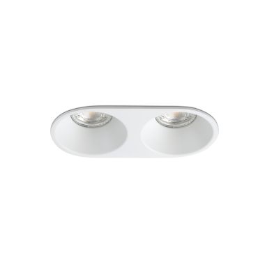 Faro Gas - spot encastré - 176 x 86 mm, 168 x 78 mm encastré - blanc mat
