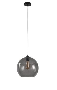 Artdelight Marino - lampe suspendue - Ø 30 x 186 cm - fumé