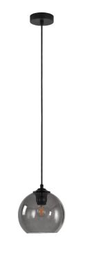Artdelight Marino - lampe suspendue - Ø 20 x 176 cm - fumé