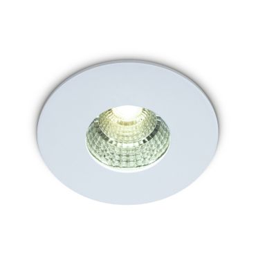 ONE Light COB IP54 Range - spot encastré - Ø 95 mm, Ø 68 mm encastré - 7W LED inclus - IP54 - blanc