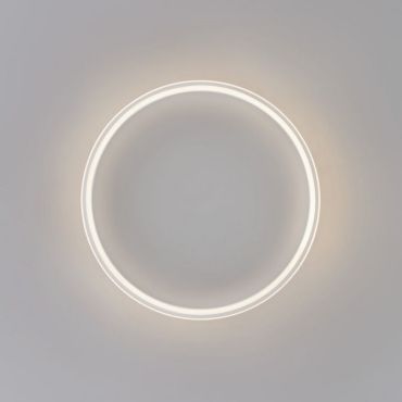 Nova Luce Willow - plafonnier - Ø 60 x 6 cm - 52W LED inclus - blanc sable
