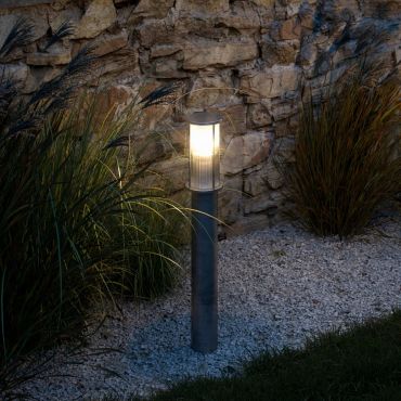 Nordlux Linton - lampe de jardin - Ø 14,5 x 79,9 cm - IP54 - acier galvanisé