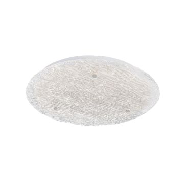 Nova Luce Wing - plafonnier - Ø 53 x 9 cm - 40W LED inclus - blanc