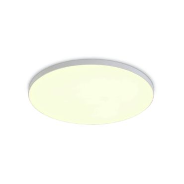 ONE Light Floating Panels Range - plafonnier encastré - Ø 12 x 2,4 cm - 10W LED inclus - blanc - couleur de lumière blanc chaud