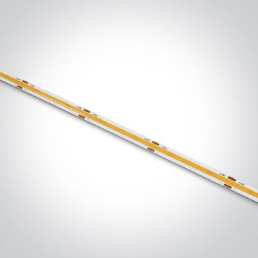 ONE Light Ruban LED COB – 0,8 cm de large, 500 cm de long – 24Vdc – dimmable – 4W LED par mètre – 2700K