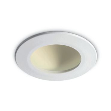 ONE Light Dark Light Dome Reflector - spot à encastrer - Ø 105 mm, Ø 94 mm encastrable - 8W LED inclus - blanc - couleur de lumière blanc chaud