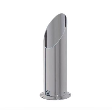 Searchlight Uplighter - lampadaire/table - 22,3 cm - argent satiné