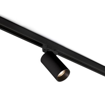 Faro Stan - projecteur sur rail - 10 x 6 x 16 cm - noir mat