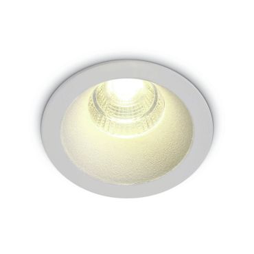 ONE Light 7W Dark Light Range - spot à encastrer - Ø 67 mm, Ø 55 mm à encastrer - 7W LED inclus - blanc