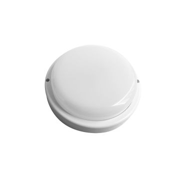 VK Lighting Path - applique murale d'extérieur - Ø 21 x 5 cm - 18W LED inclus - IP54 - blanc
