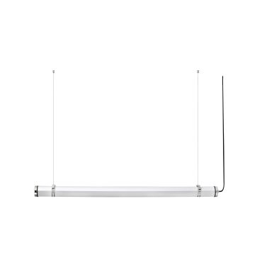 Faro Scuba - lampe suspendue - 120 x 7 cm - 36W LED inclus - IP66 - chrome