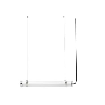 Faro Scuba - lampe suspendue - 60 x 7 cm - 20W LED inclus - IP66 - chrome