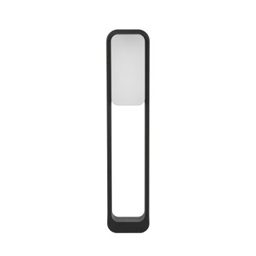 Faro Sticker - lampe de jardin - 15 x 9 x 72 cm - 10W LED inclus - IP55 - gris foncé