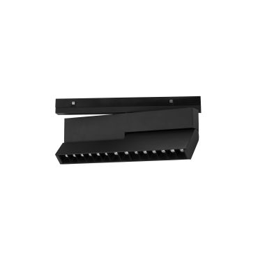Nova Luce Harn - luminaire pour système de profilés magnétiques - 24,5 x 11 cm - 15W LED inclus - noir sable