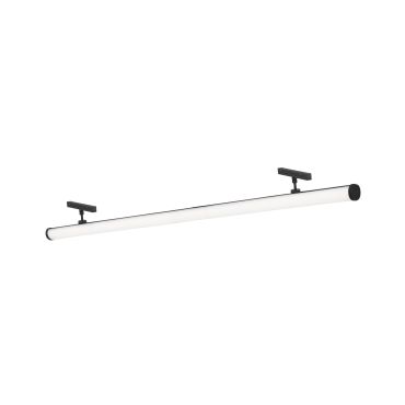 Nova Luce Aries - luminaire pour système de profilés magnétiques - 150 x 12 cm - 38W LED inclus - noir sable