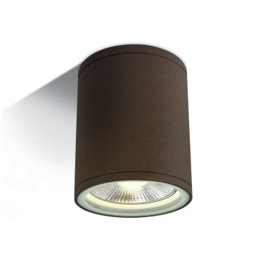 ONE Light PAR30 Outdoor Cylinders - plafonnier d'extérieur - Ø 10,6 x 13,4 cm - IP54 - brun rouille