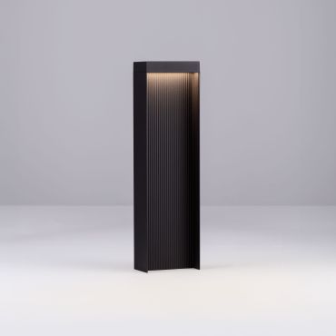 Nova Luce Alley - lampe de jardin - 14 x 50 x 8 cm - 8W LED inclus - IP65 - anthracite foncé
