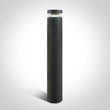 ONE Light Project Bollard Range - lampe de jardin - Ø 16 x 96 cm - 20W LED inclus - IP65 - anthracite - 4000K