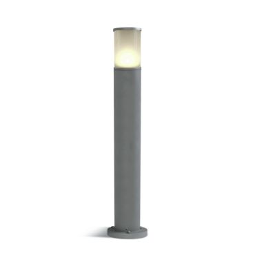 ONE Light E27 Tube Lights - lampe de jardin - Ø 10,7 x 75 cm - IP54 - gris