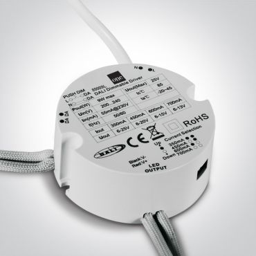 ONE Light - Driver LED DALI &amp; push to DIM - Ø 5,7 x 2,4 cm - 230V