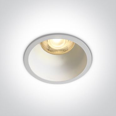 ONE Light Semi Trimless - spot encastré - Ø 69 mm, Ø 64 mm à encastrer - blanc