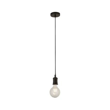 Searchlight Suspension - lampe suspendue - Ø 9,8 x 150 cm - noir mat