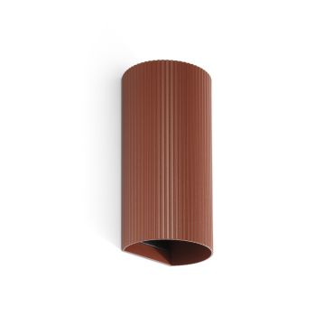 Faro Sole II L - applique murale - 8 x 15,5 x 6,5 cm - terracotta