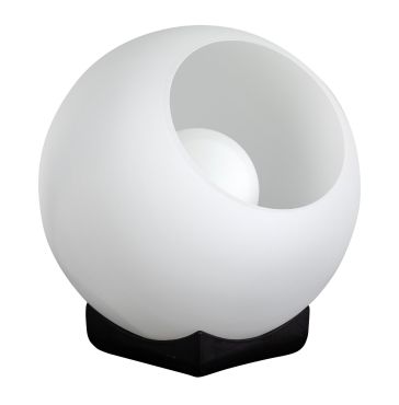 ETH Orb Opal - lampe de table - Ø 25 x 31 cm - noir et blanc