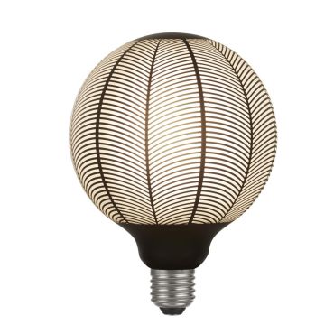 Searchlight Magician Lampe à filament LED - Ø 13 x 17 cm - E27 - 4W dimmable - 1800K - noir