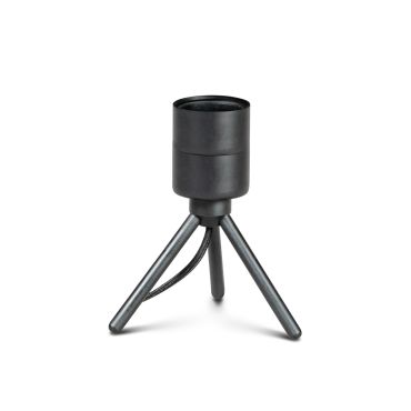 ETH Origin - lampe de table avec pied - Ø 18 x 14 cm - noir