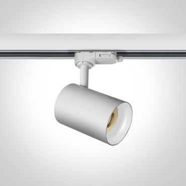ONE Light Dark Light GU10 Track Spot Range - spot sur rail - Ø 6,8 x 10 cm - blanc
