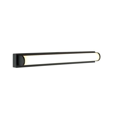 Artdelight Salto - applique murale en saillie - 60,8 x 9,5 x 8 cm - 12W LED dimmable inclus - noir